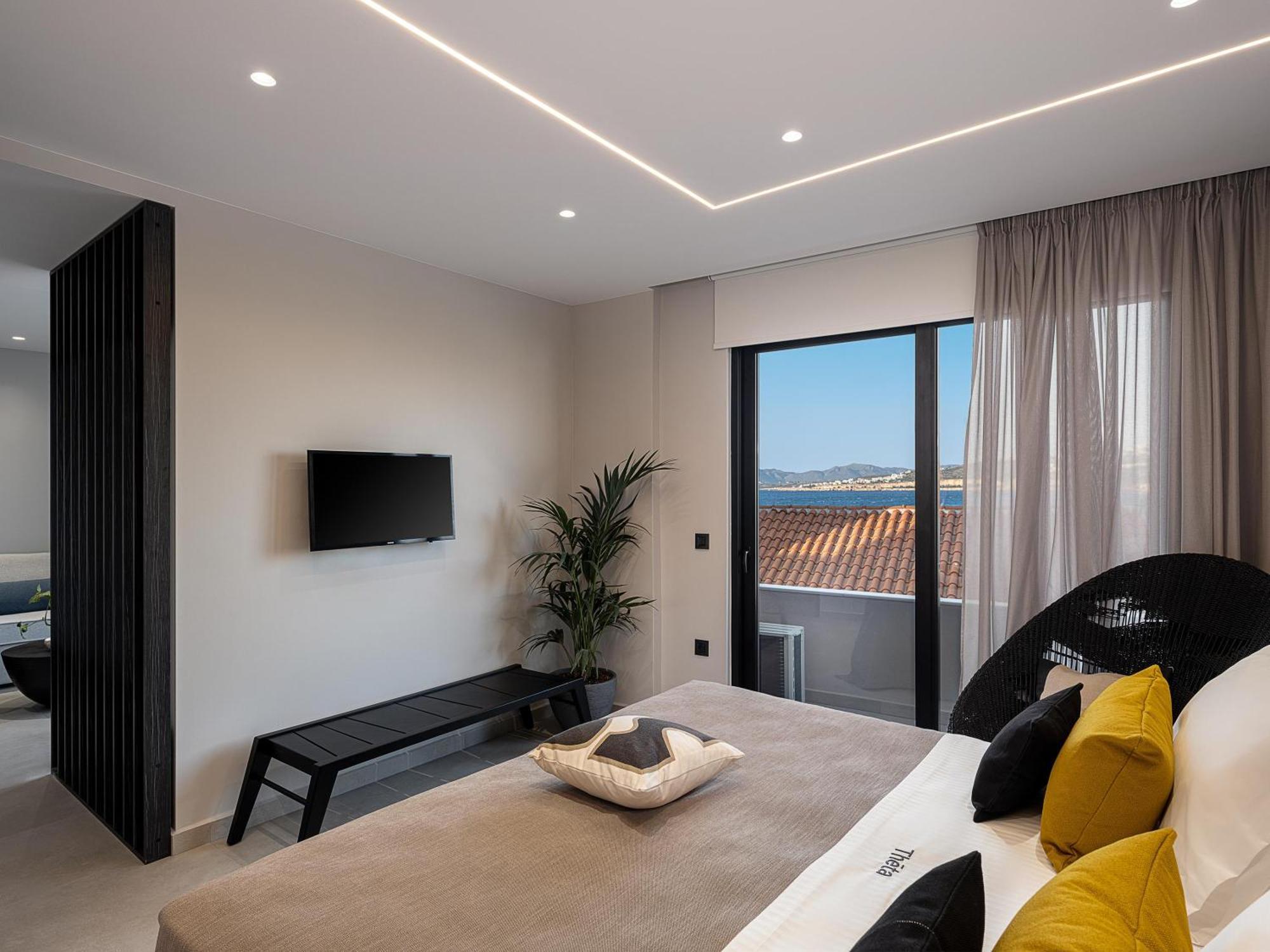 Theta Boutique Hotel Hriszí Aktí Haniá Kültér fotó