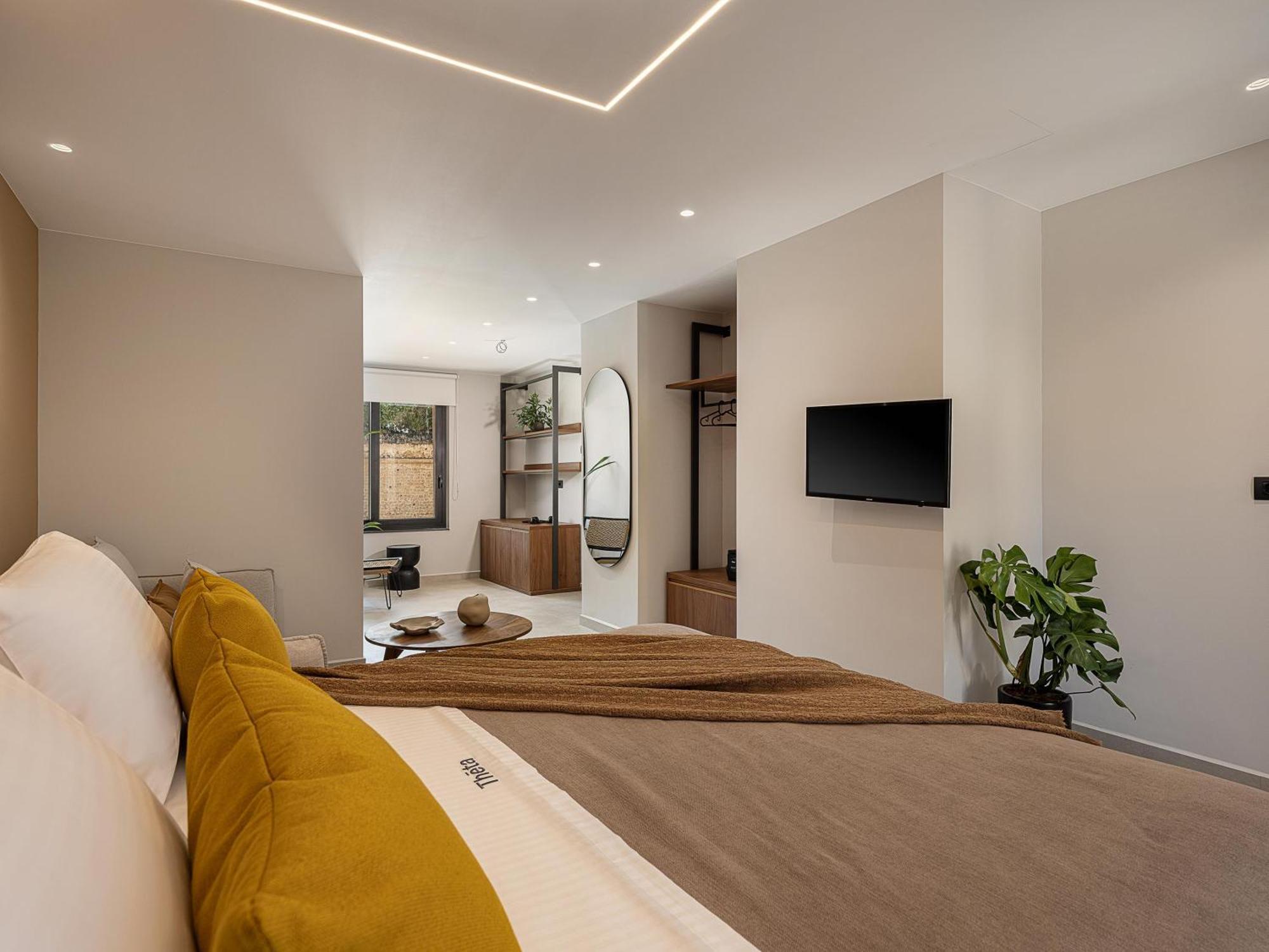 Theta Boutique Hotel Hriszí Aktí Haniá Kültér fotó