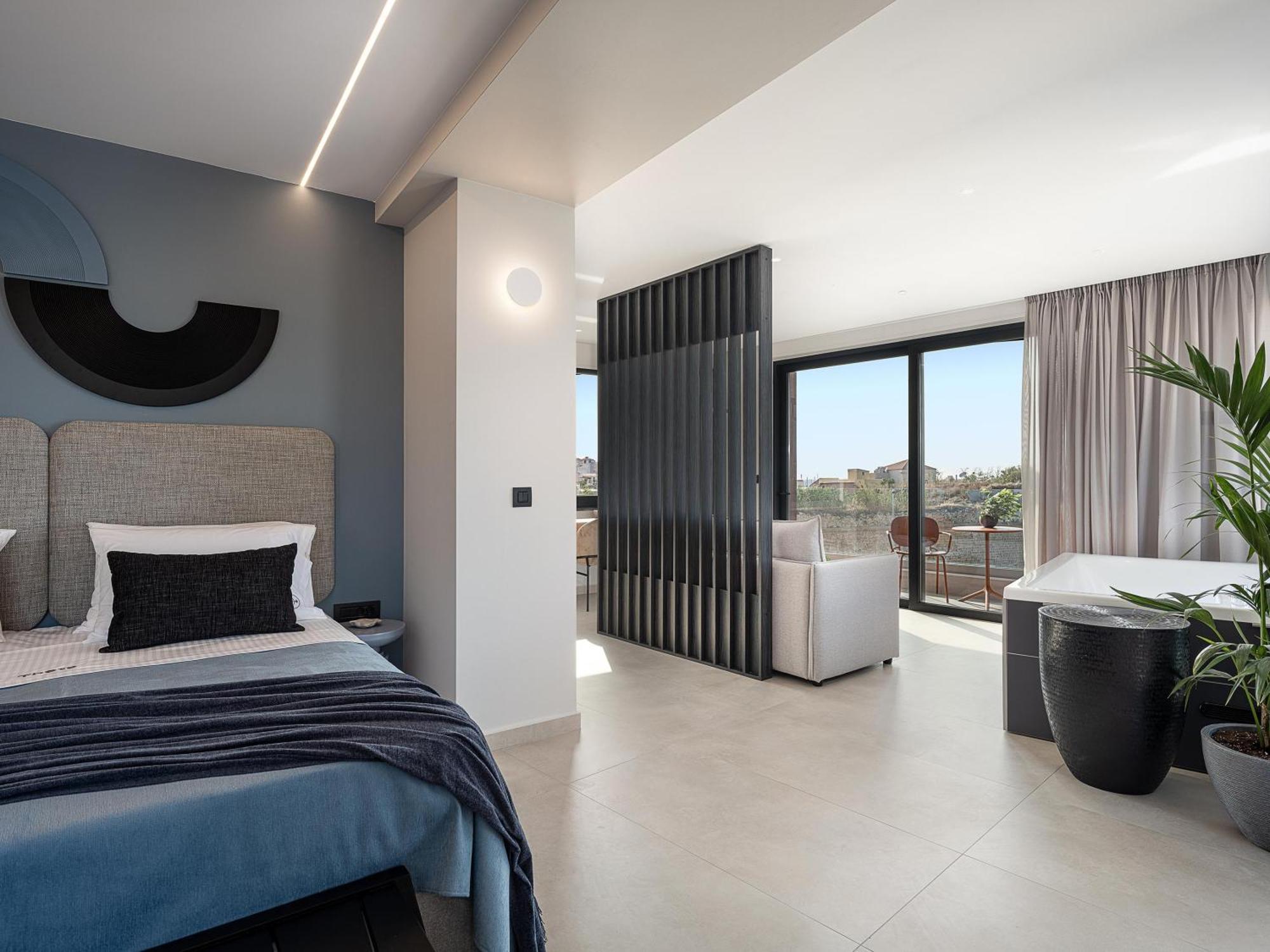 Theta Boutique Hotel Hriszí Aktí Haniá Kültér fotó