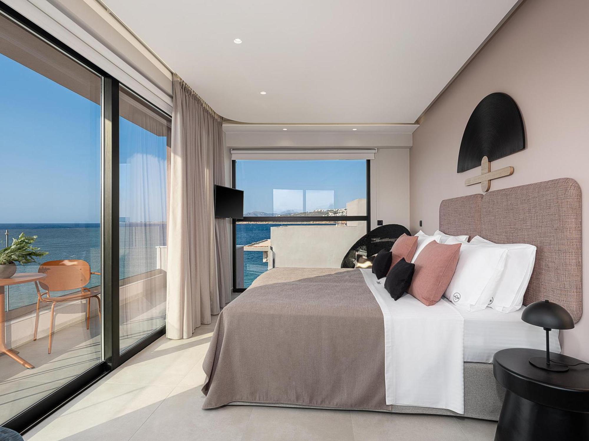 Theta Boutique Hotel Hriszí Aktí Haniá Kültér fotó