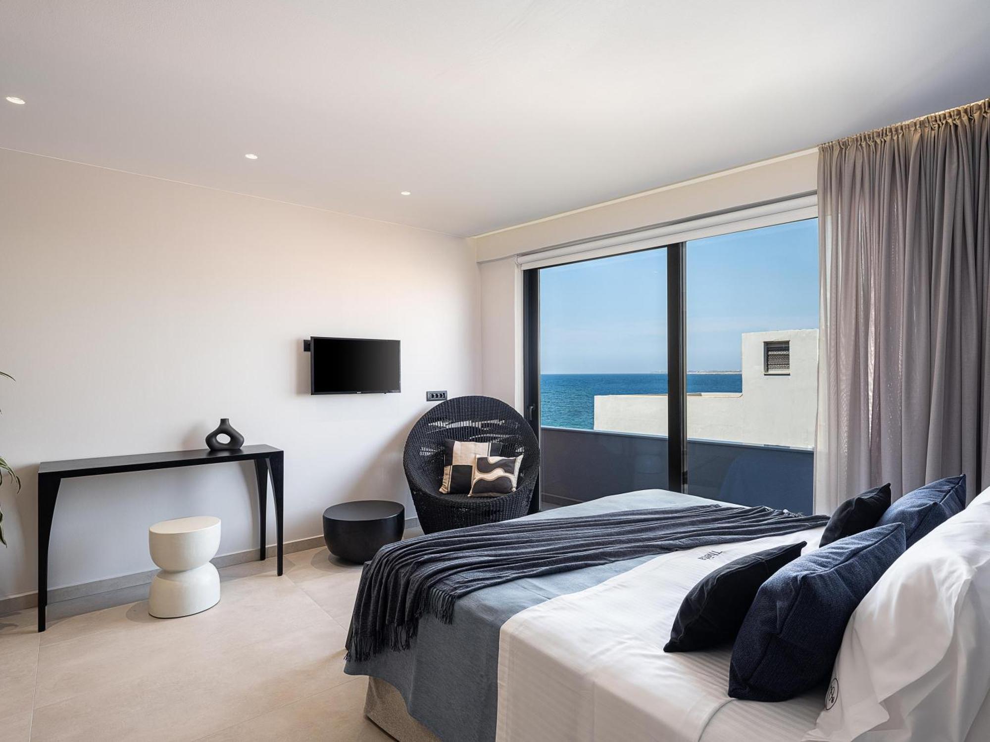 Theta Boutique Hotel Hriszí Aktí Haniá Kültér fotó