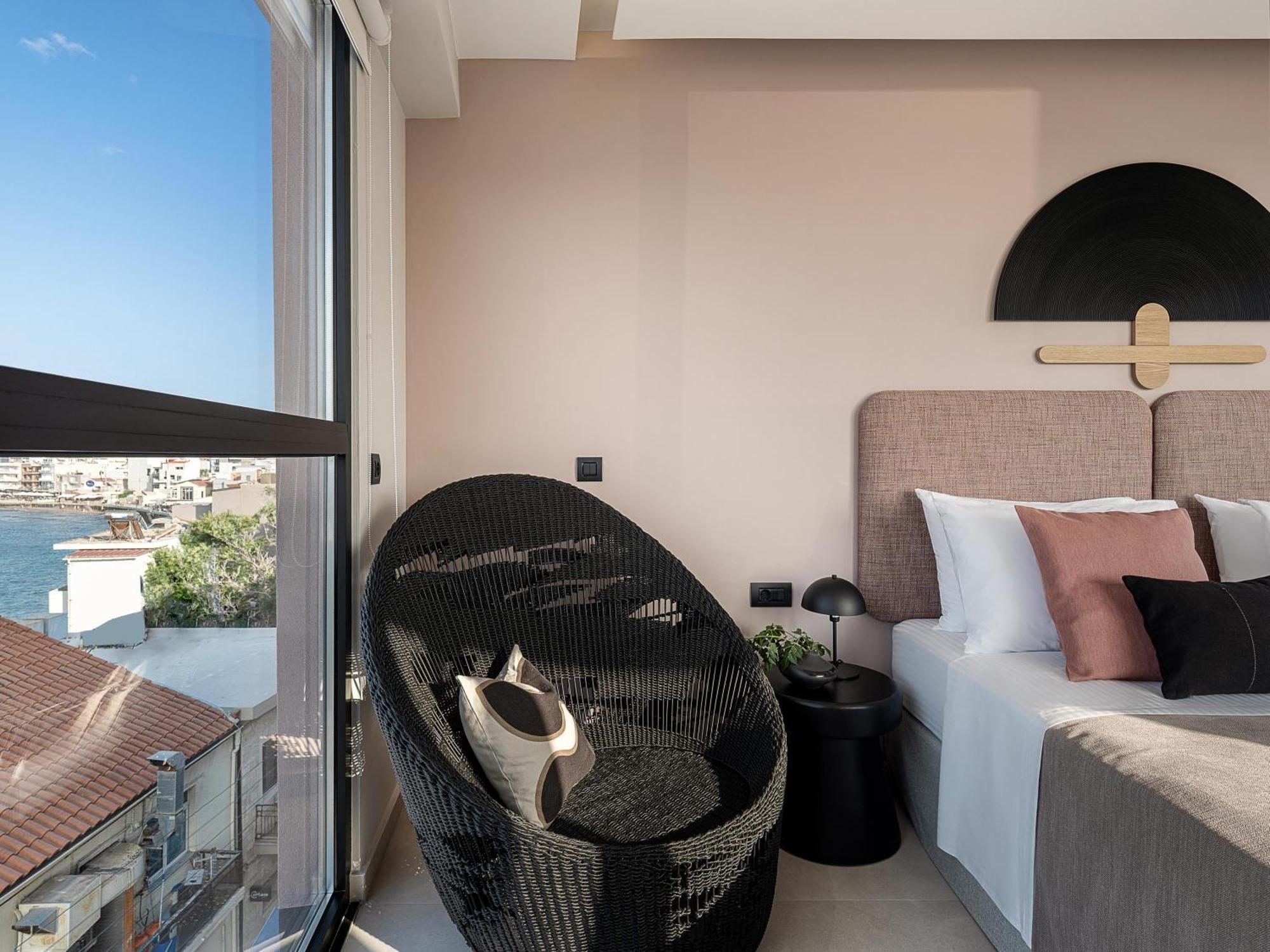 Theta Boutique Hotel Hriszí Aktí Haniá Kültér fotó